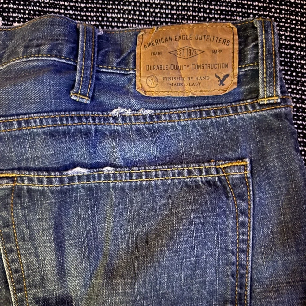 American Eagle Distressed Denim “Jorts” 42. Made to Last